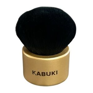 Belle Beauty Kabuki Makeup Brush - Gold Base | Soft Dense Bristles | NEW